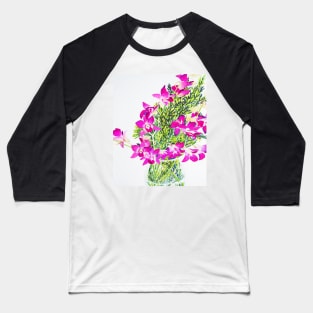 Singapore Orchids Baseball T-Shirt